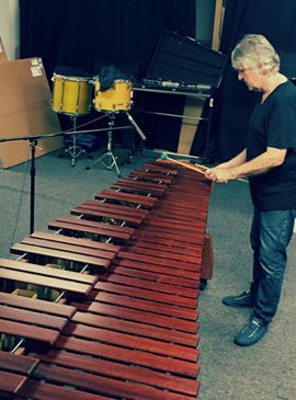 Michael Askill plays Bass Marimba