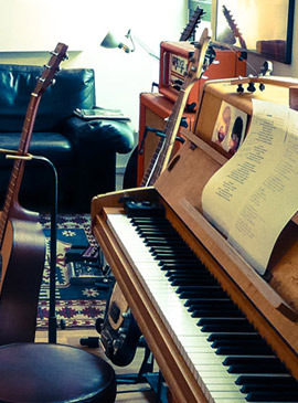 Studio I Piano View